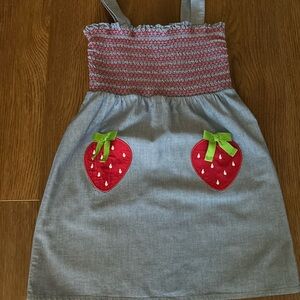 Gymboree Strawberry Smocked Dress